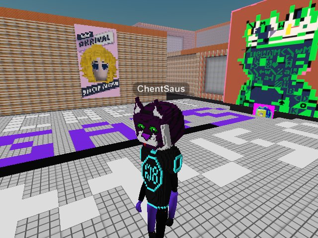 Hanging out in Chent Square.