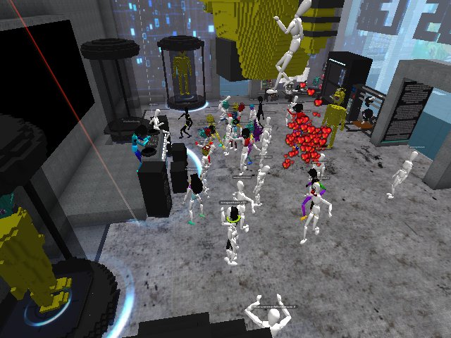 Afrodroid rave at the lab!! Taking over the metaverse with live DJ Shark Anthony!!!