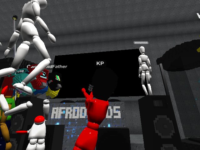 Dancing with Droid Father Afrodroids Lab