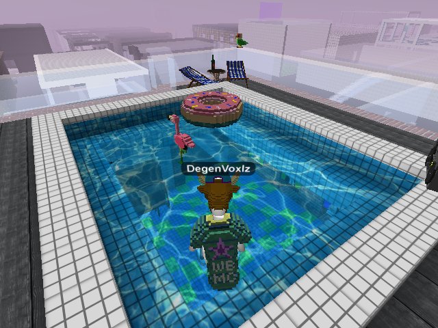 Poolin it at the WannaBe Music Club