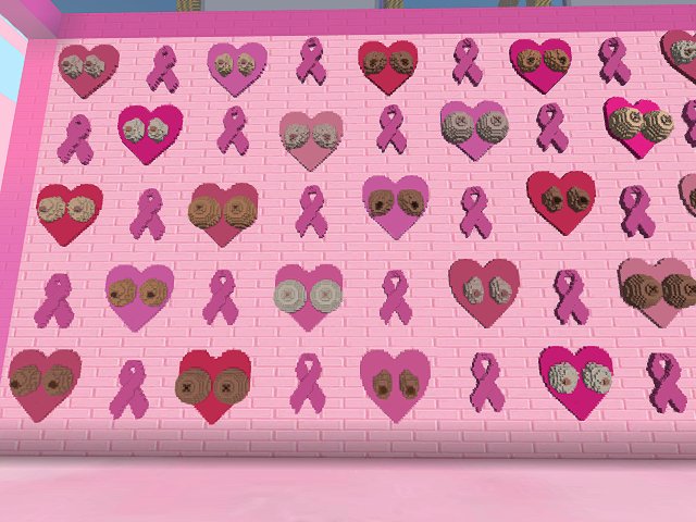 Suiluv's boobies hearts for Breast Cancer Awareness Malaysia