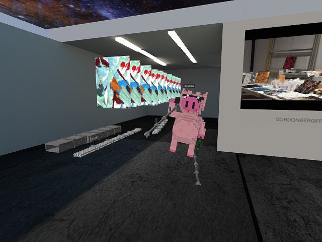 This pig is a beast with voxels, look at him trot
