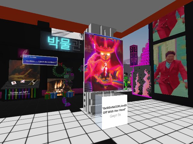 Showcased live in the metaverse! Honoured top be here!