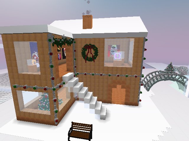 Gingerbread house