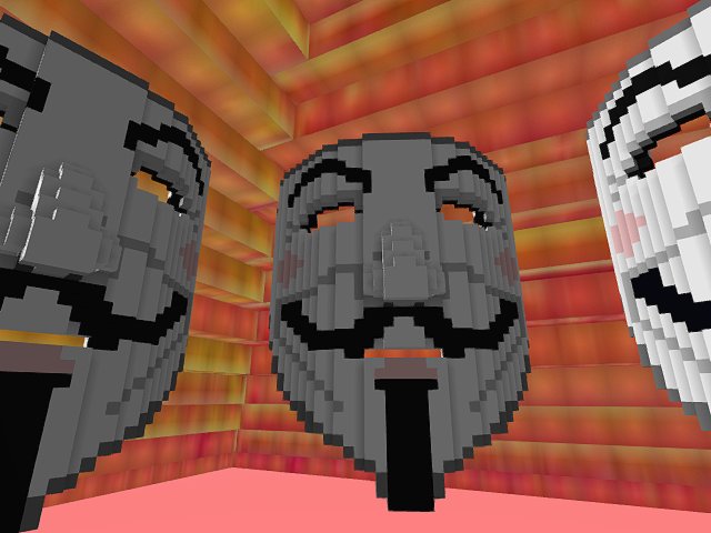Room of masks