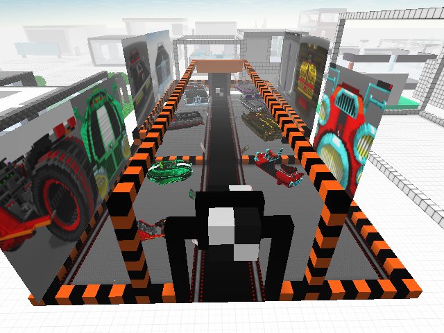 Flying vehicles Show Room
