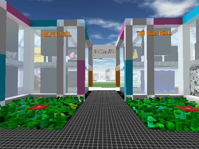 halFin Hall and Tim May Hall in MoCA Exhibition Center