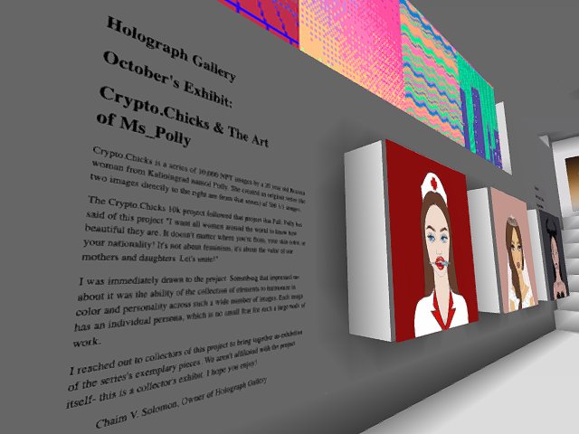 Ending soon: The Crypto.Chicks Exhibit.
Coming soon: The Dreamers