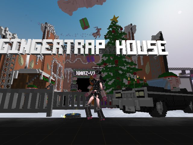 few more little tweaks and the gingertrap house is rdy
