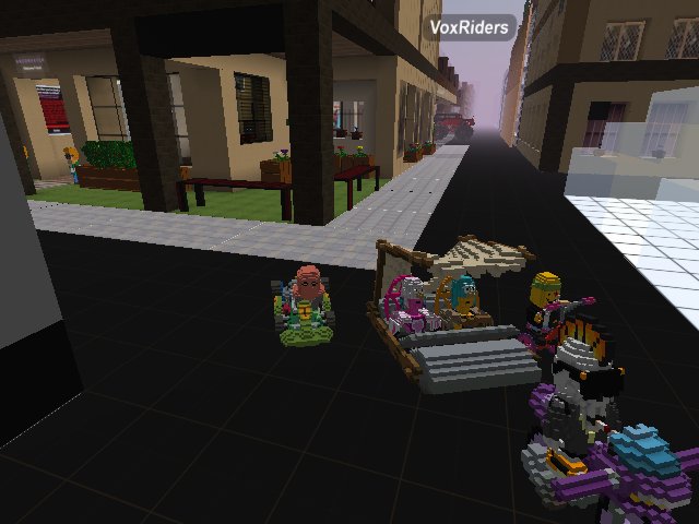 #VoxRiders In your @cryptovoxels area.  #32x32