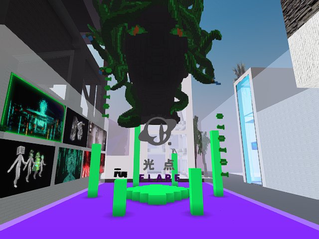 Flare New Media Art Festival will be launched in December 10th, Shanghai, China. The virtual exhibition will show the key element of the FLARE. The more NFT works will be update here later.