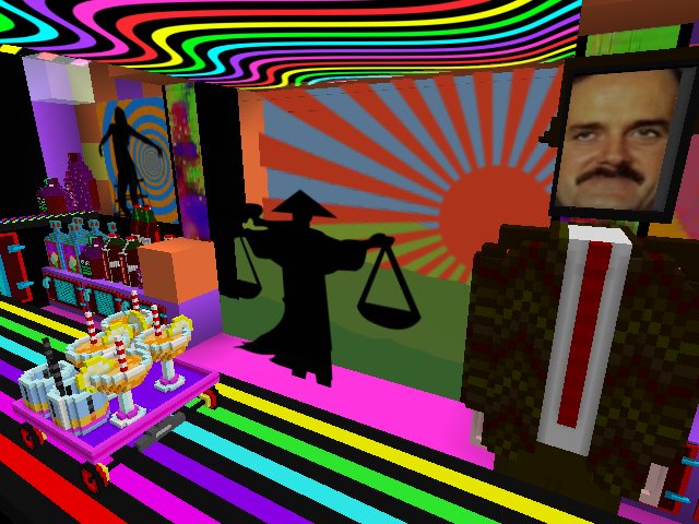 CyberFunk Bar at the VoltiTowers wip