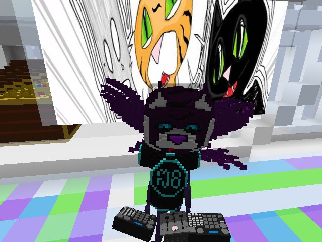 Just click the image behind me to set a prerecordet set. :D