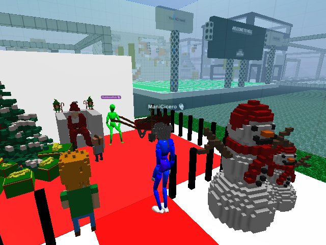 Come take pictures with Santa.