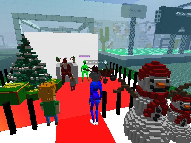 Come take pictures with Santa.