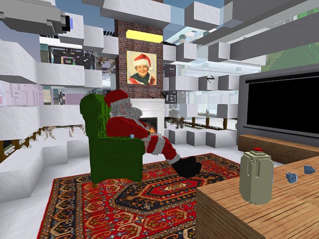 Santa made it