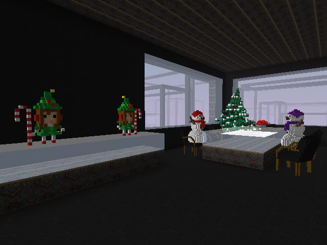 Meeting in Bronze Town Hall