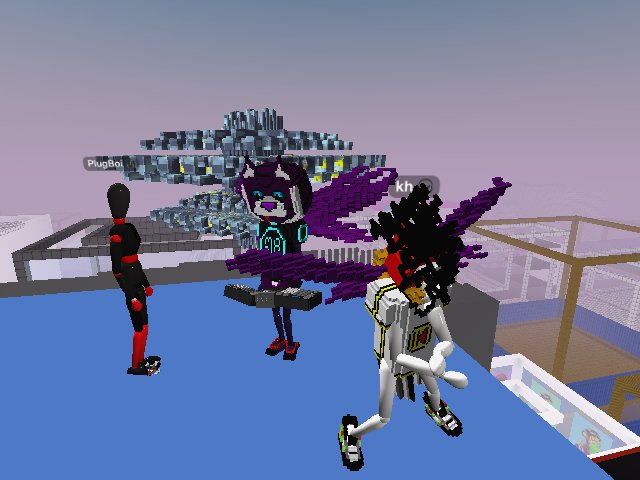 jamming with Chentsaus on the blockchain botique rooftop