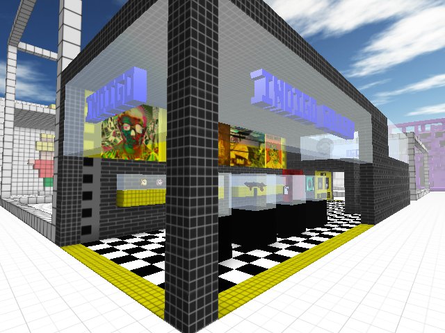How do you find the new Indigo Gallery? Structure done :) working on some woxel art & wearables. Jump IN!