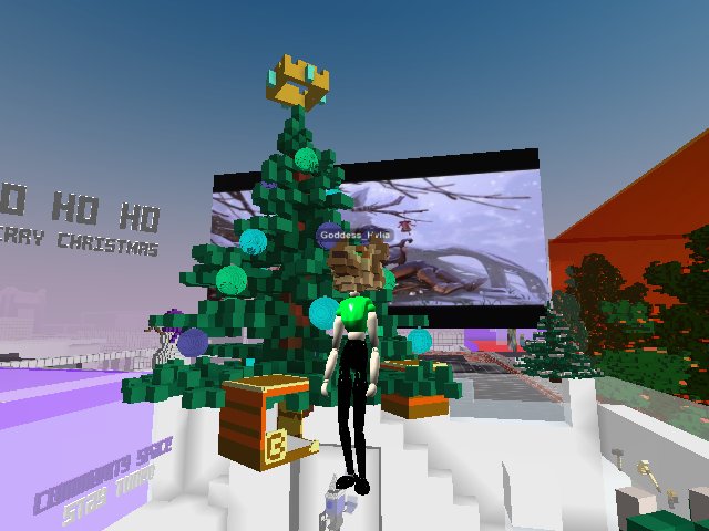 Deck the halls with boughs of Blockbots