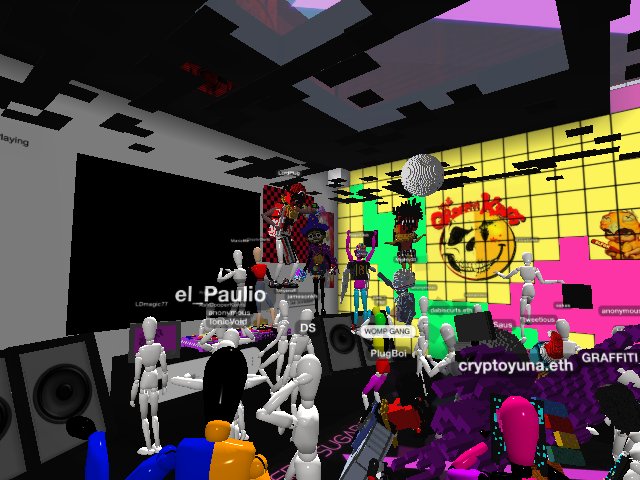 graff party at sugar club is going off!!!