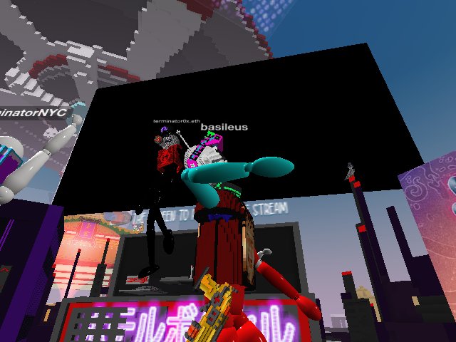 Party at the Voxel Hotel