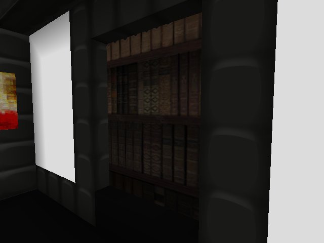 And don't forget the hidden passage behind the bookcase