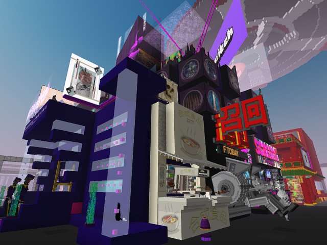 Voxel Hotel is a great examp of why CV is the best 'verse. I mean, c'mon. This is absolutely and beautifully nuts!