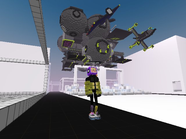 Exploring, found this alien ship