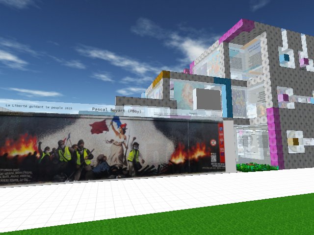 Pascal Boyart Mural at MoCA