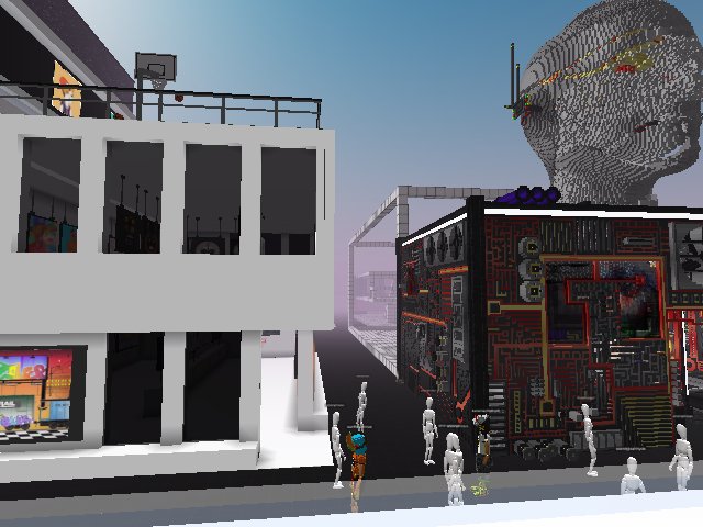 Our weekly Metaverse Meetup Tour with Opé, Kane and moi :)