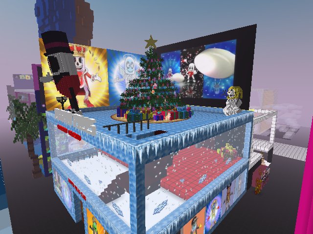 The Highest Resolution Christmas Tree In the Entire Cryptovoxel Metaverse!