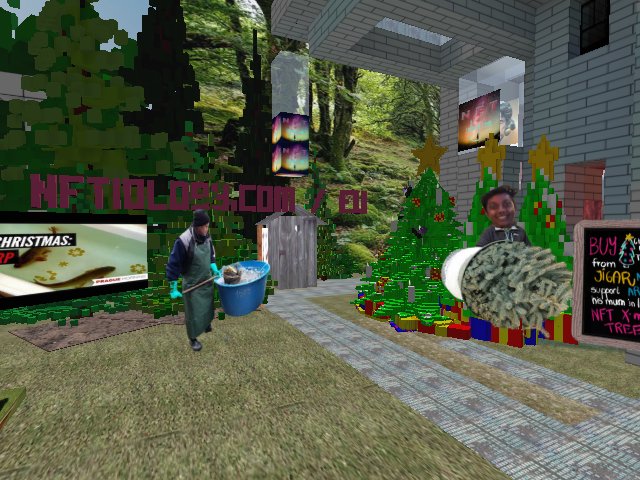 BUY CHRISTMAS TREE FOR YOUR HOME/HELP INDIAN ARTIST SUPPORT HIS MUM