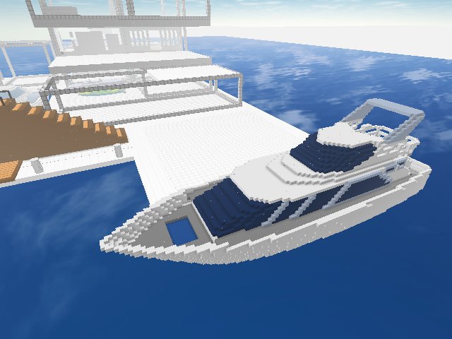 Dream Boat a division of Miner Industries accepting orders for one of a kind yachts and other watercraft for those who need luxury and special consideration. Cultivating rarity and exclusivity these models are crafted over hundreds of hours and have details such as engines, cabins, controls, decks pools. Oh! For trade and fun as well! Love U Guyz! @thebeatminer (Thanx for the waterfront loan.... My space (upper left) is too tight!)