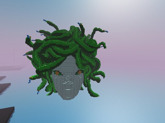 I am so scared of that.
I'm worried that my clients will be afraid of Medusa's head.

If it's ok, can you delete that?