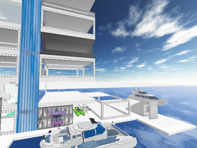A Png I put from my props on the side of our tower.... Imagine anything! Then we need a condo association to design our common area with an atrium, aviary and malls....Place is really messy IMO... Hahahaha