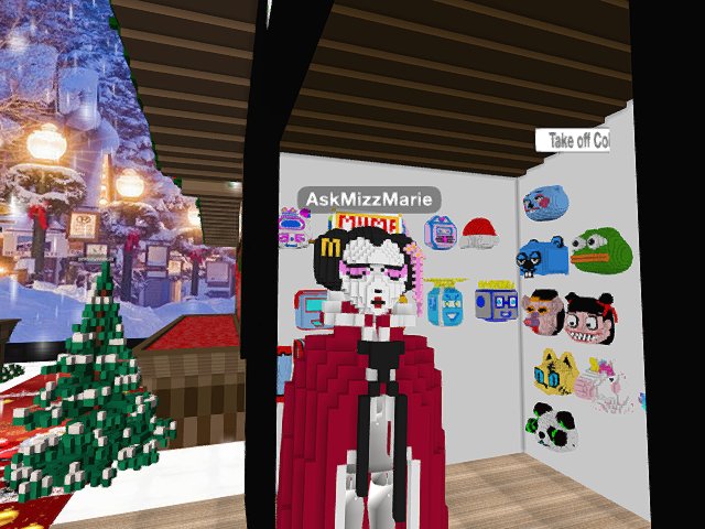 MIZZ MARIE CHECKING OUT WEARABLES