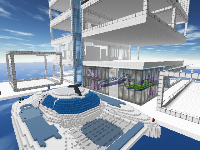 Yeh the atrium look is prime... I will work on an exterior elevator like all fancy...