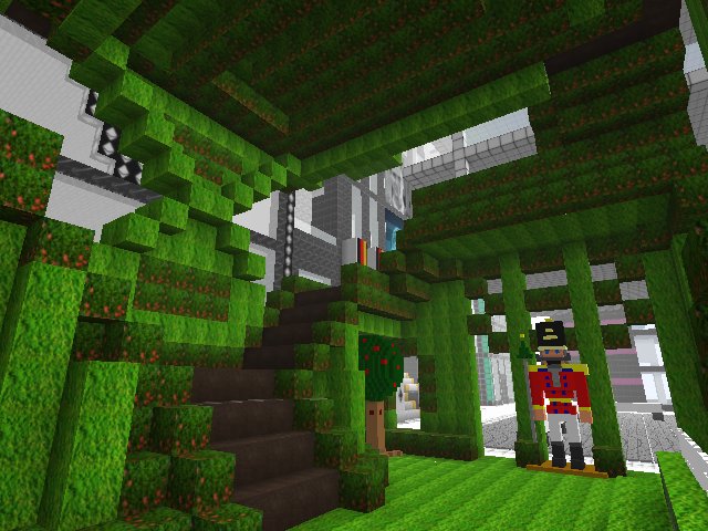 Beautiful green tower!