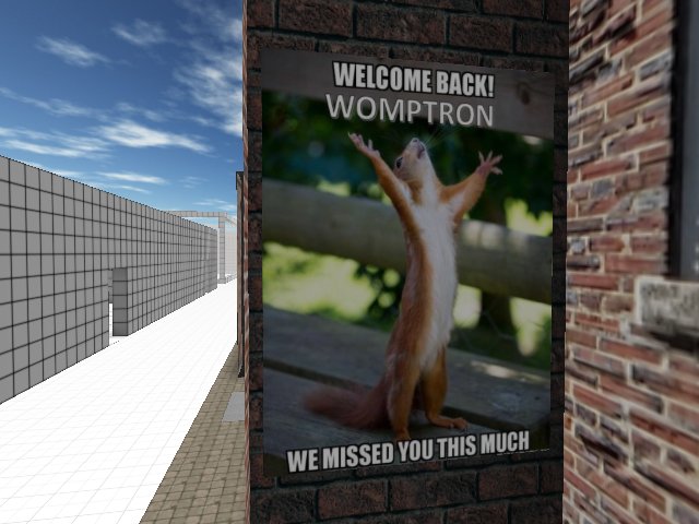 We will never take you for granted again!