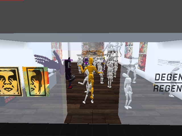 High IRL and in the metaverse. My first time in CryptoVoxels. Cool stuff. Follow me on twitter @blkck for crypto, NFT, and metaverse stuff.