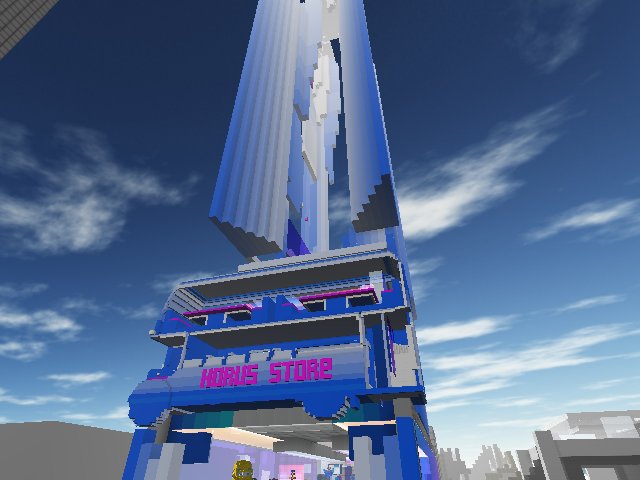 Who parked that bus on top of the building?