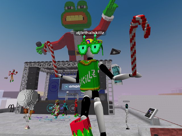 #emanatexmas party will start in 2 hours from now! WOop