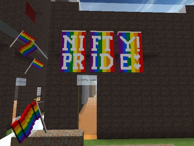 more and more #NIFTYPRIDE decorations are coming up in the Bronx! <3