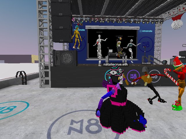 The Party has startedddd! Music is slappin!