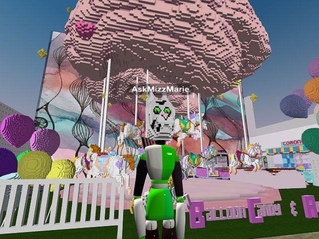 Ma, look a playground!