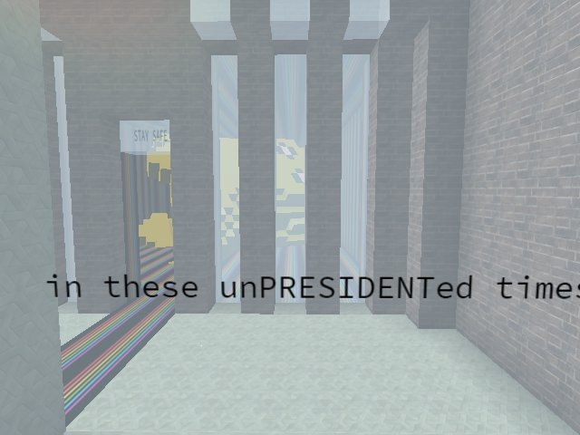 in these unPRESIDENTed times....