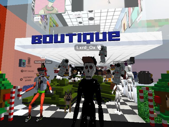 Party at the boutique!