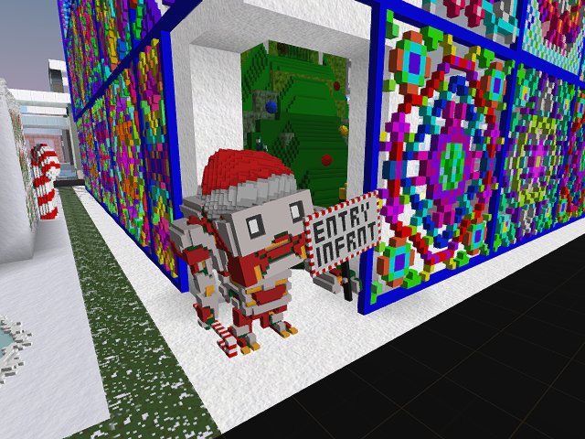 Entry infront!