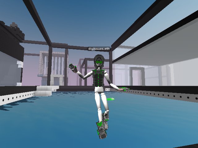 at the pool